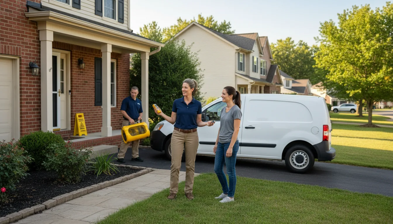 Water restoration image for Mold Remediation in Liberty, TX
